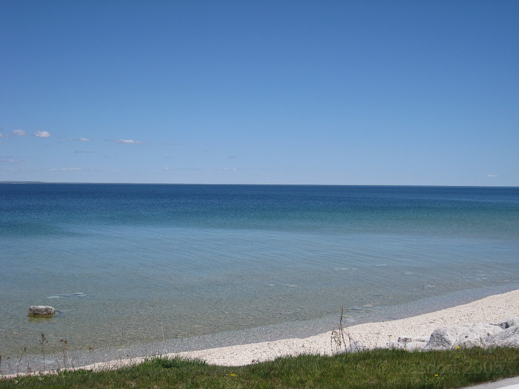 Mackinaw Island Area May 2008 0637.jpg - May 24 2008 a trip to Mackinac City for a 5 M race and a visit to Mackinac Island. A day to the UP, Paradise, Whitefish Point and Tahquamen Falls. This was followed by trips to Petoskey and Charlevoix.